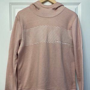 Under Armour NWOT - Women's Pink Loose Fit Cold Gear Pullover Sweatshirt - L